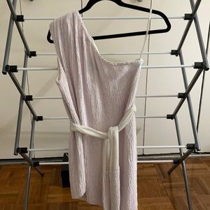 Retrofete Ella One-Shoulder Sequin Dress